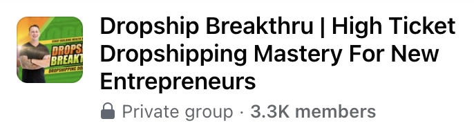 join the dropship breakthru dropshipping facebook group today.